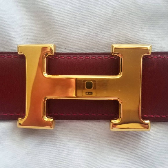 SALE Hermes 32mm Constance H Logo Belt - Picture 5 of 8